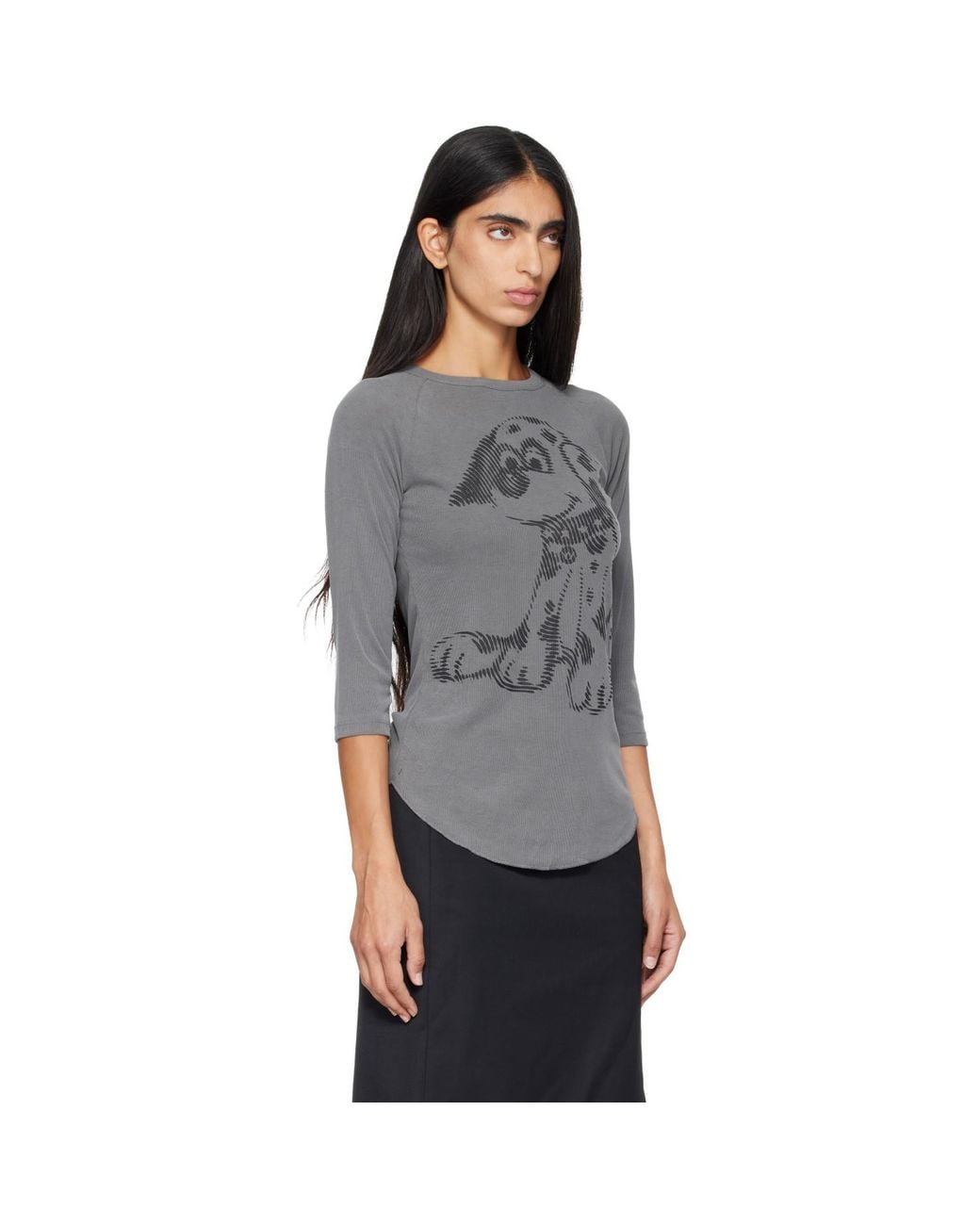 OPEN YY Gray 'Pet Club' Dalmatian Doodle T-Shirt