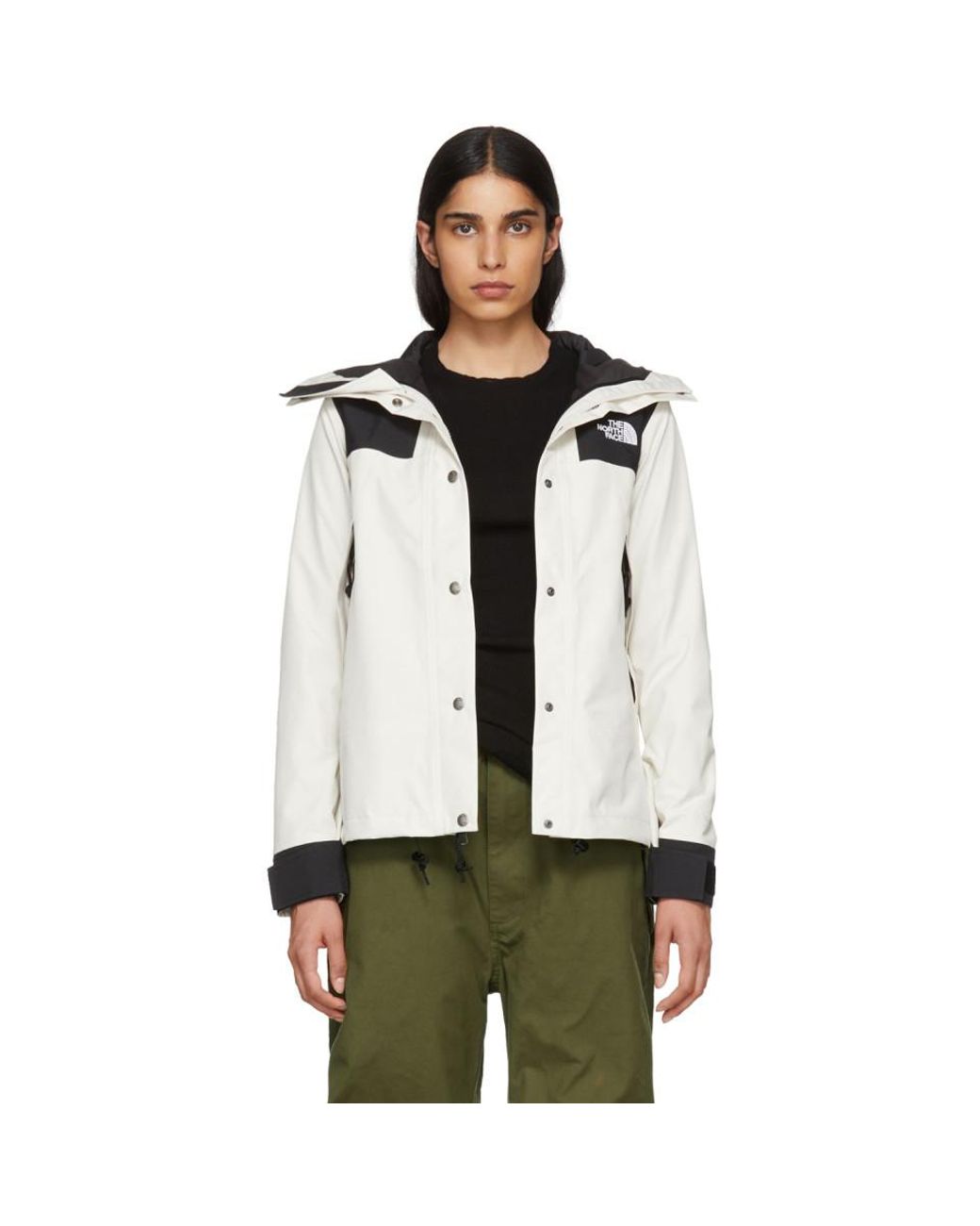 The North Face Off-white And Black Gtx 1990 Mountain Jacket | Lyst Australia