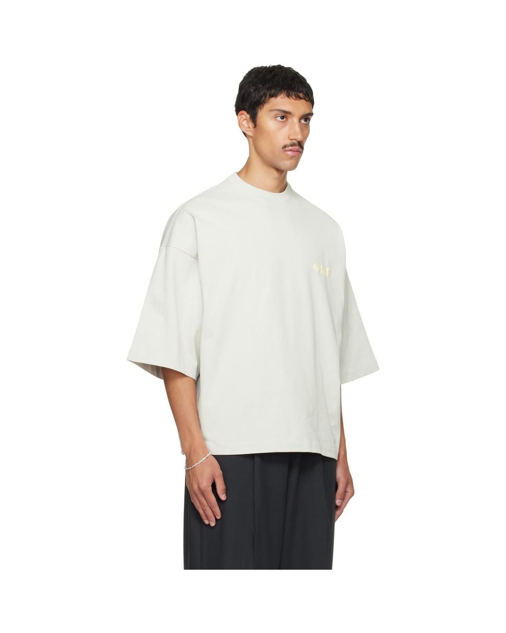 Fear Of God White Merch T-Shirt for men