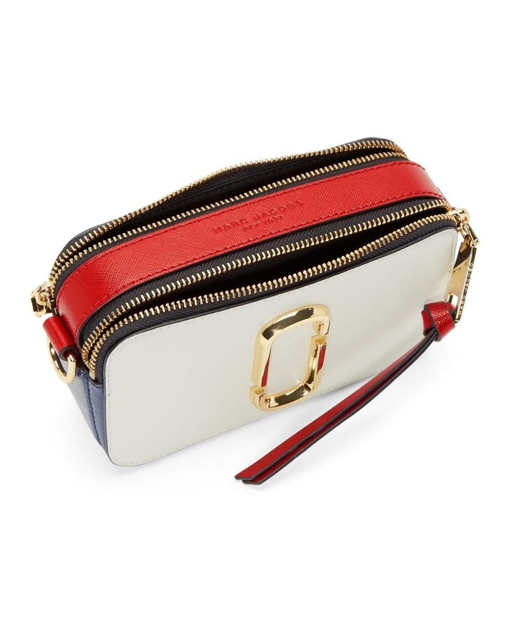 Marc Jacobs The Snapshot Small Bag - Black/Red • Price »