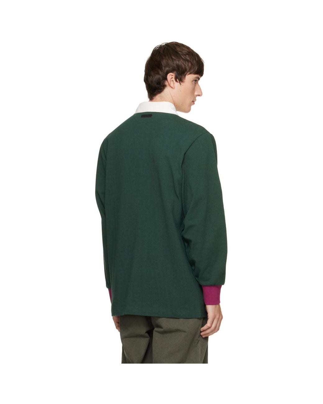Entire studios Green Jonah Polo for men