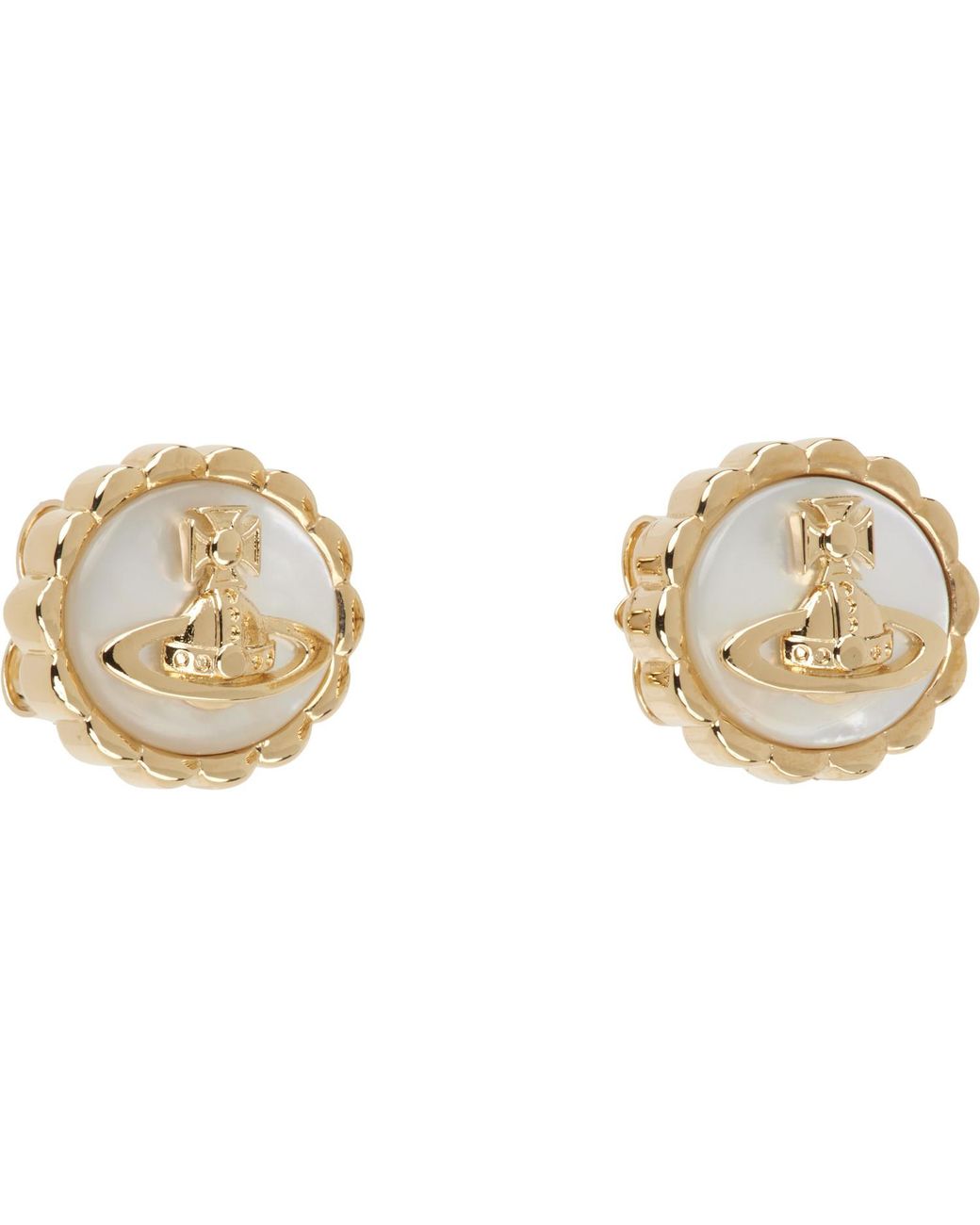 Vivienne Westwood Metallic Bluma Earrings