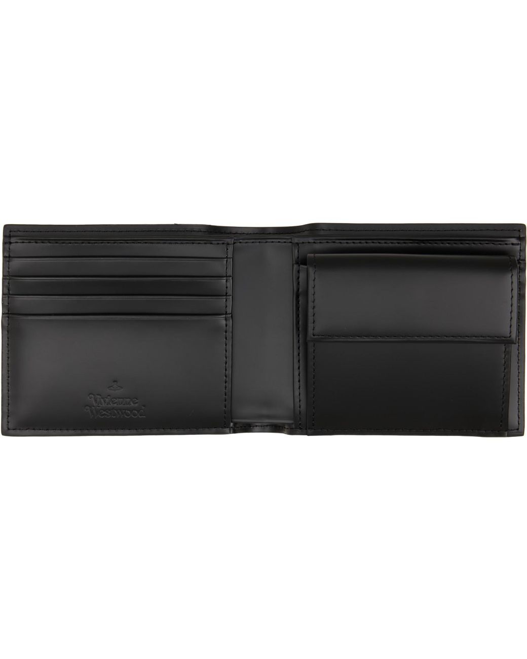 Vivienne Westwood Black Bifold Wallet for men