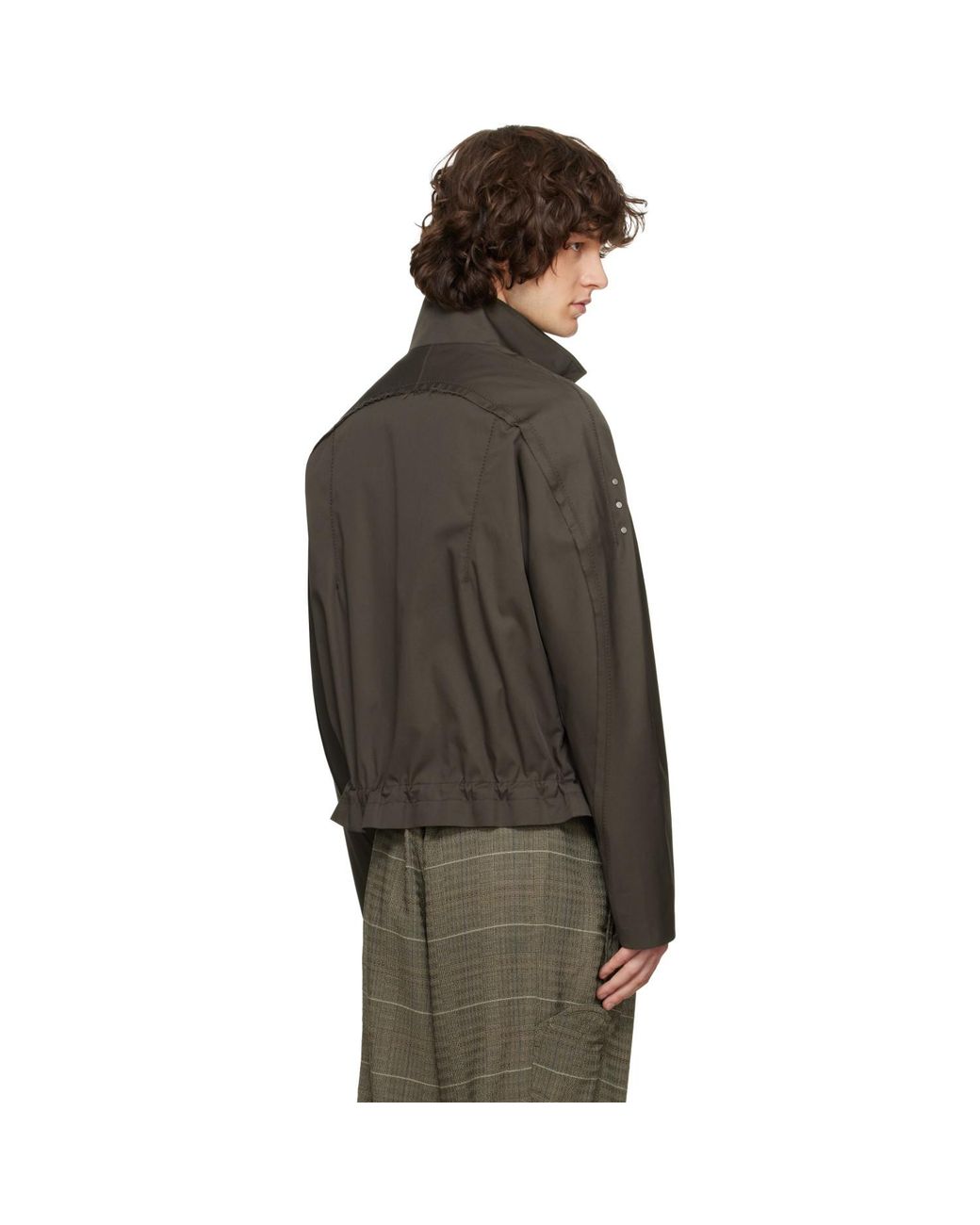 Kiko Kostadinov Black Egreta Jacket for men