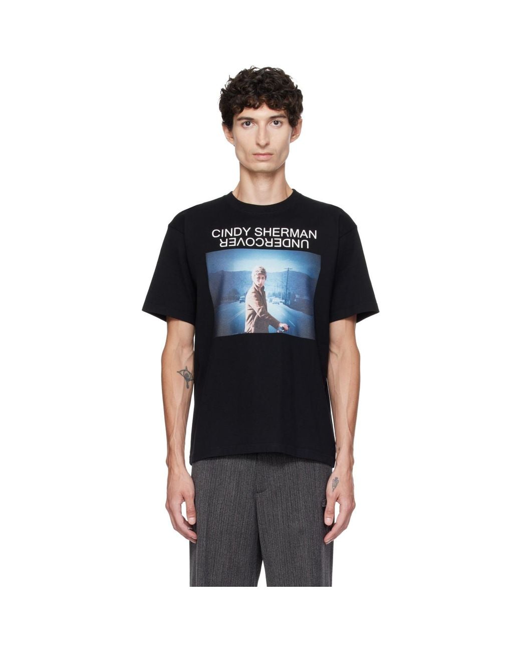 Undercover Black Cindy Sherman Uc2F4814-T-Shirt for men