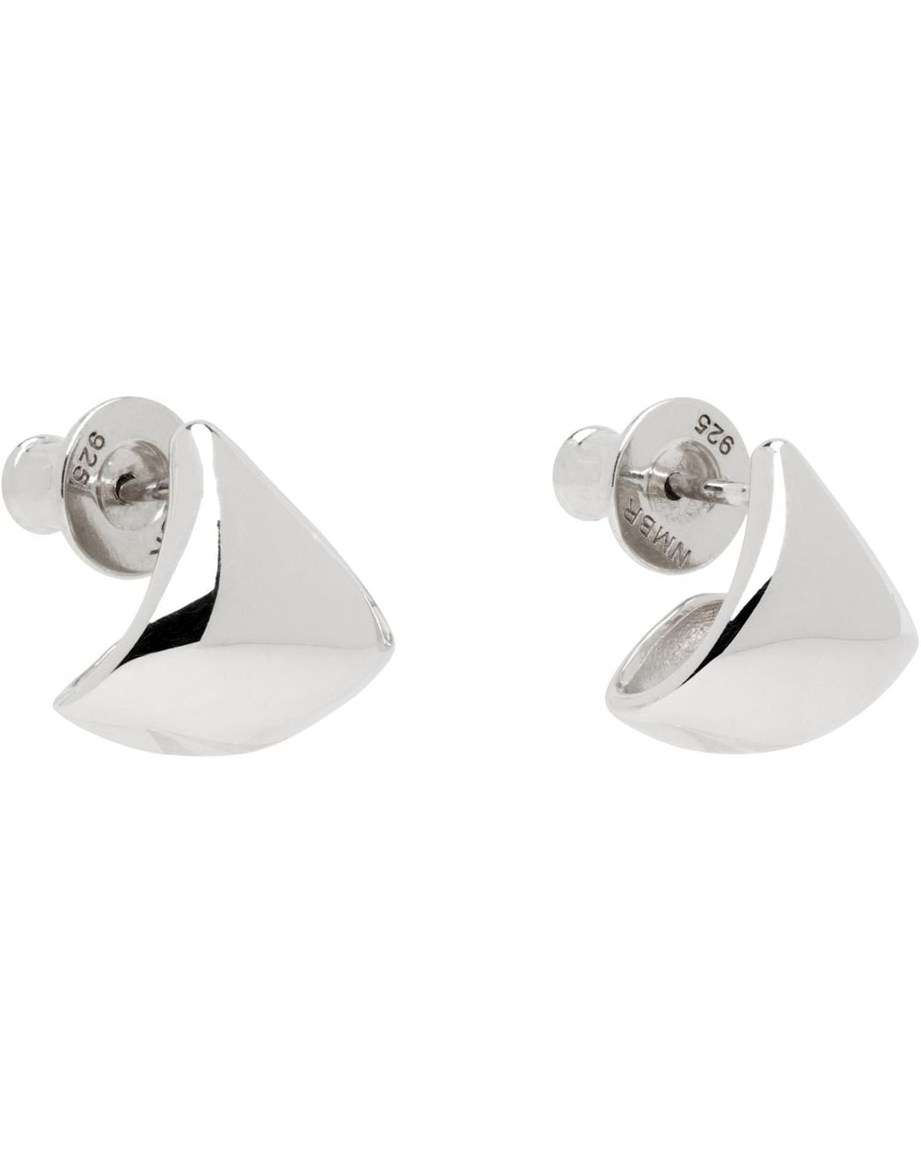 NUMBERING Metallic #3308 Earrings for men