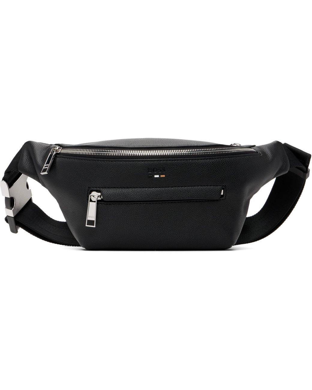Boss Black Emed Belt Bag for men
