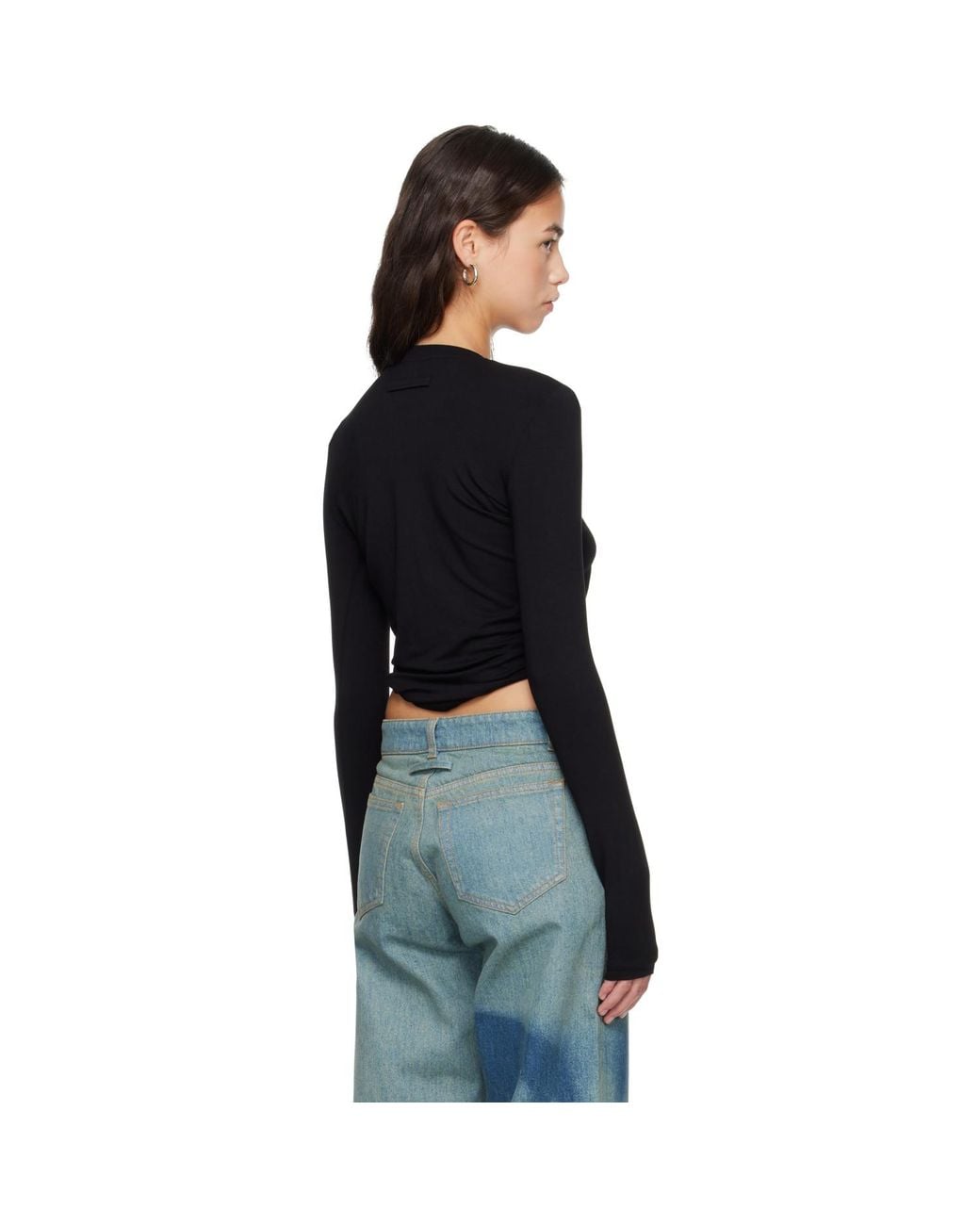 Jean Paul Gaultier Blue 'The Label' T-Shirt