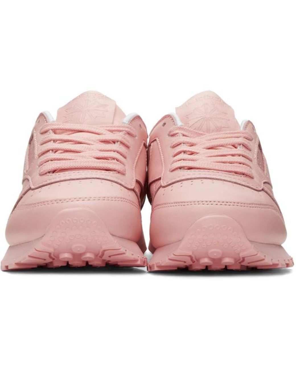 Reebok Pink Classic Leather Pastels Sneakers | Lyst