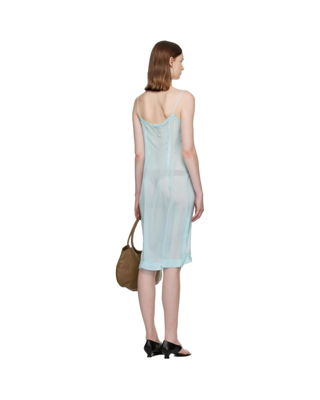 Paloma Wool Black Enos Midi Dress