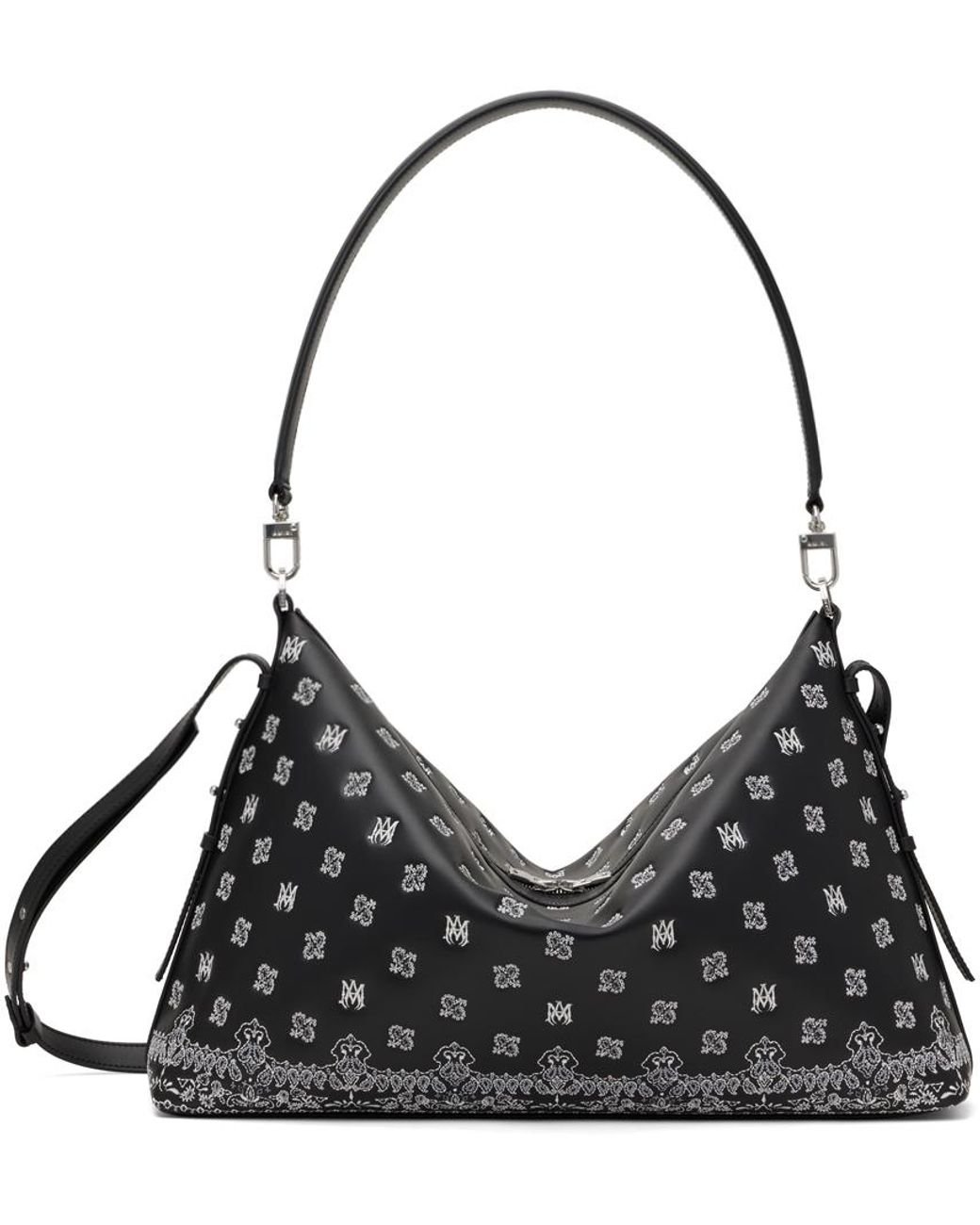 Amiri 'Ma' Paisley Crossbody Bag in Black for Men | Lyst