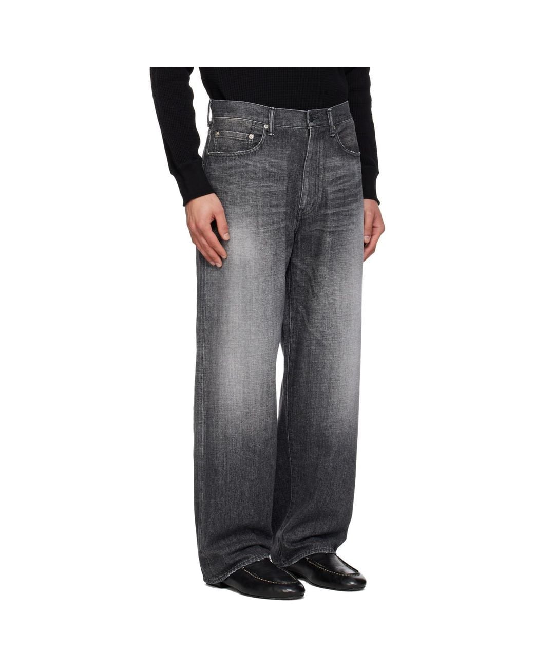 Nanamica Black Selvage Jeans for men