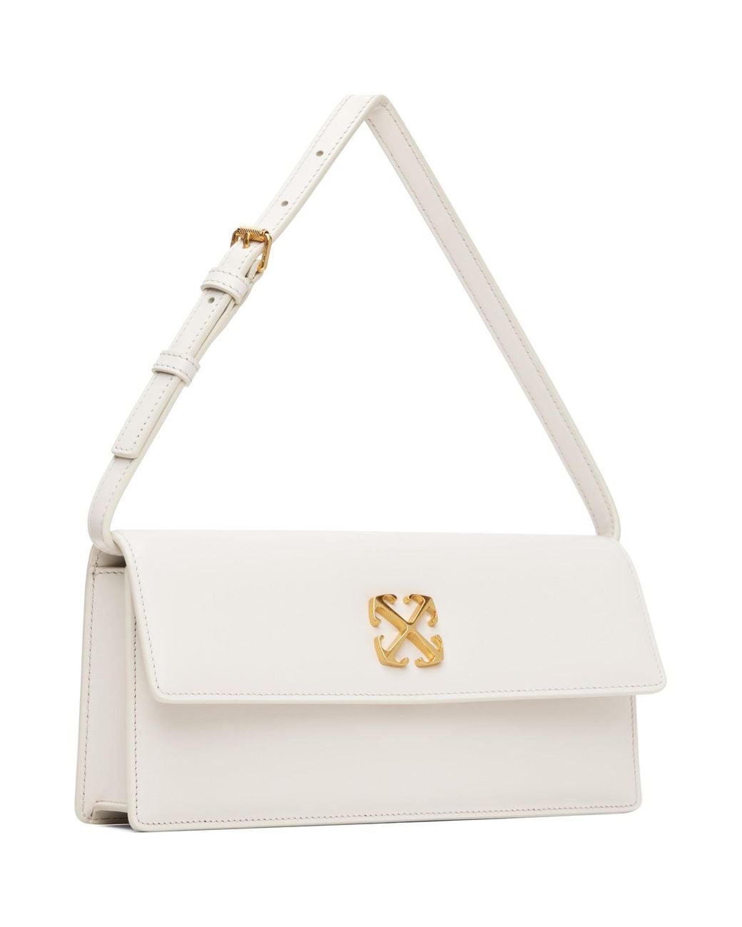 Off-White c/o Virgil Abloh White Jitney 1.0 Shoulder Bag