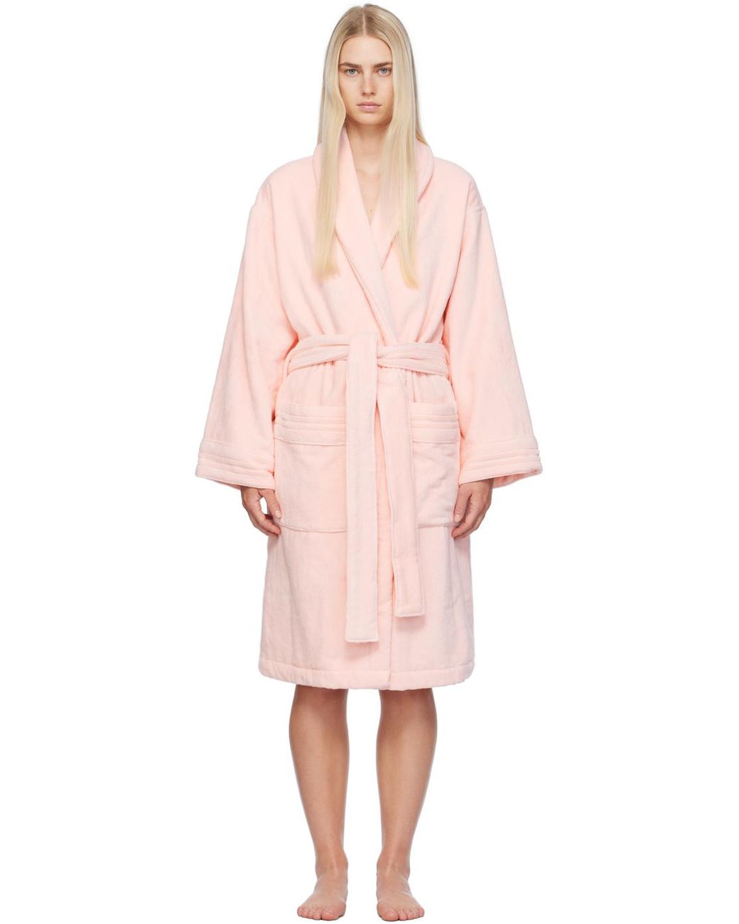 インテリア雑貨その他 VERSACE HOME 'Medusa' bathrobe Pink Medusa Bathrobe Pink | VERSACE