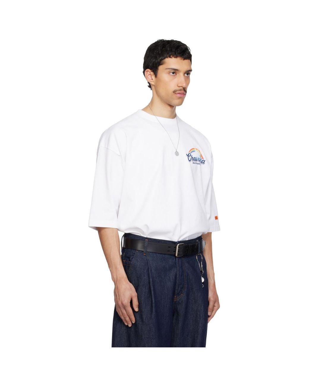 Willy Chavarria White Fabuloso Buffalo T-Shirt for men
