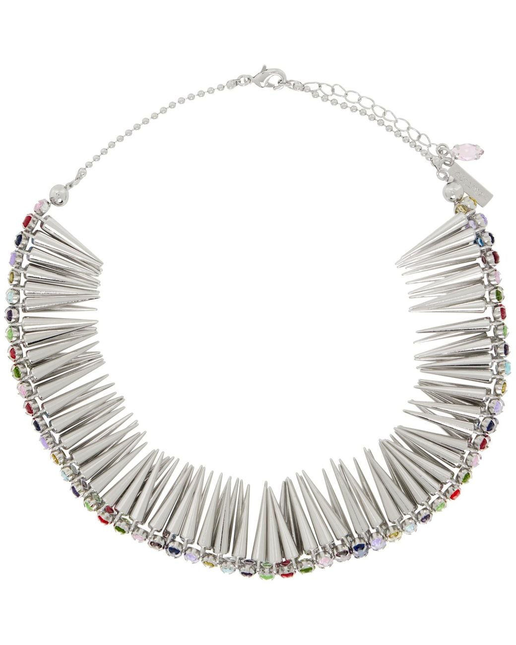 Collina Strada Metallic Goth Choker