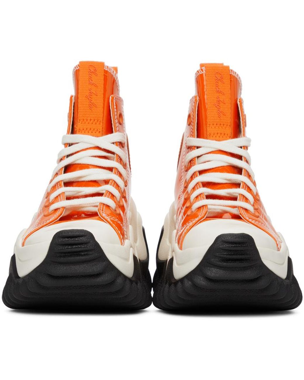 Converse Orange Run Star Motion High Sneakers for Men | Lyst