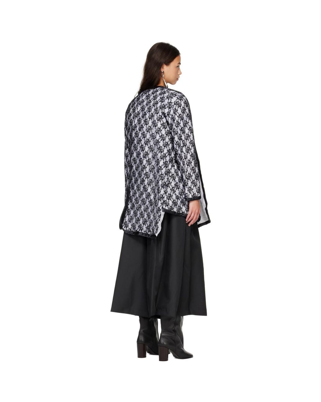 Comme des Garçons Black Raschel Lace Jacket