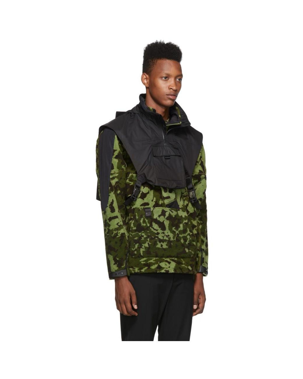 メンズ Nike Mmw Edition グリーン And ブラック Nrg Flc Hd