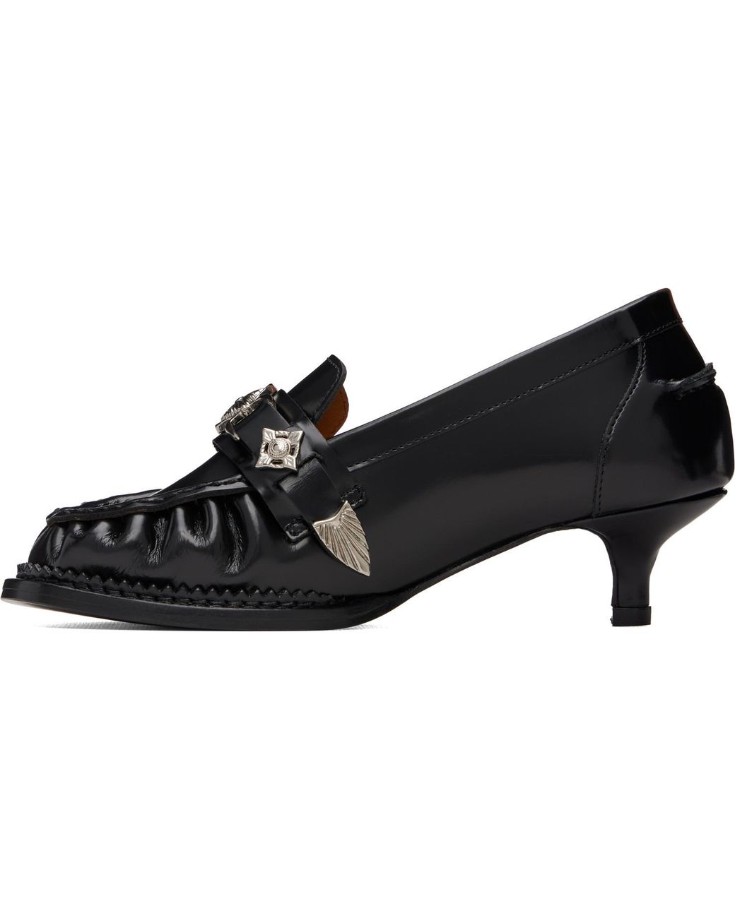 Toga Black Aj1512 Heels