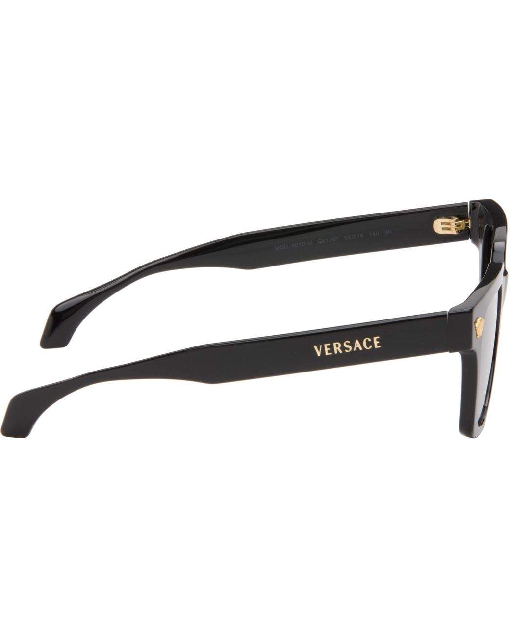 Versace Gray Medusa Sunglasses