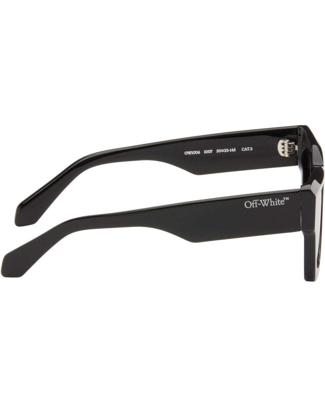 Off-White c/o Virgil Abloh Gray Davie Sunglasses for men