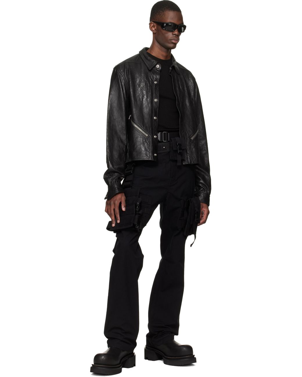 Bottines Beatle Noires À Semelle Bogun Rick Owens pour homme en coloris Black