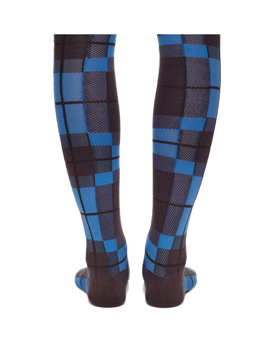 Vivienne Westwood Blue Over The Knee Socks