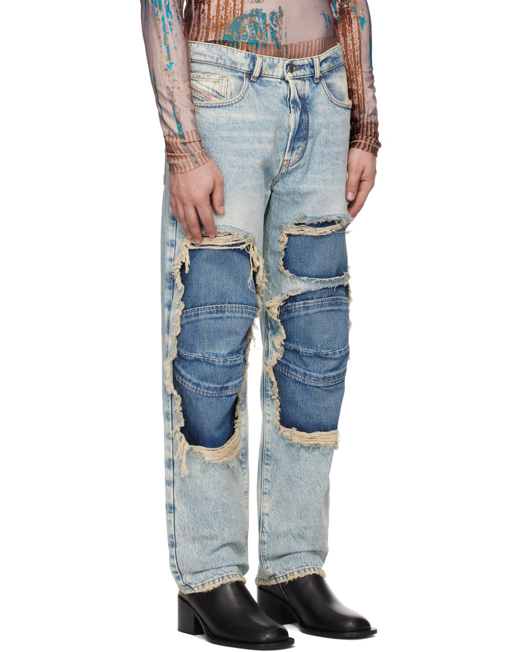 メンズ DIESEL D-Para-Fsf ジーンズ