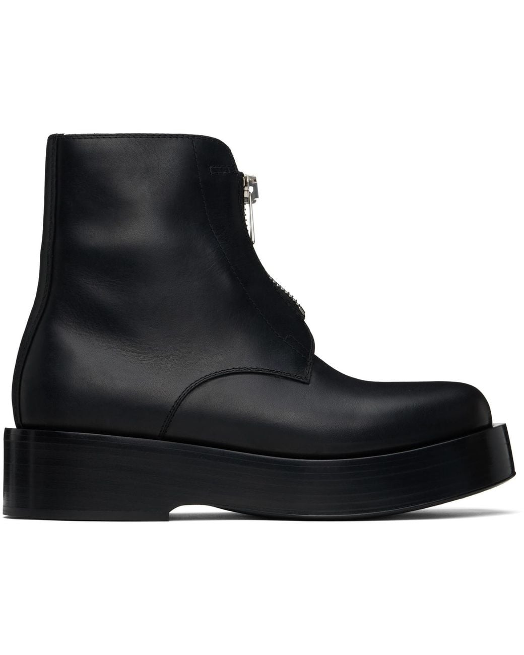 Bottega Veneta Black Torino Ankle Boots for men
