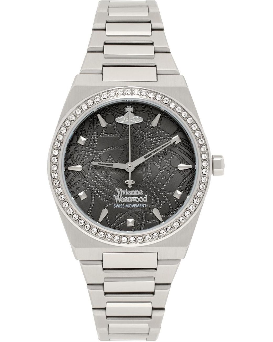 Silver vivienne westwood watches deals