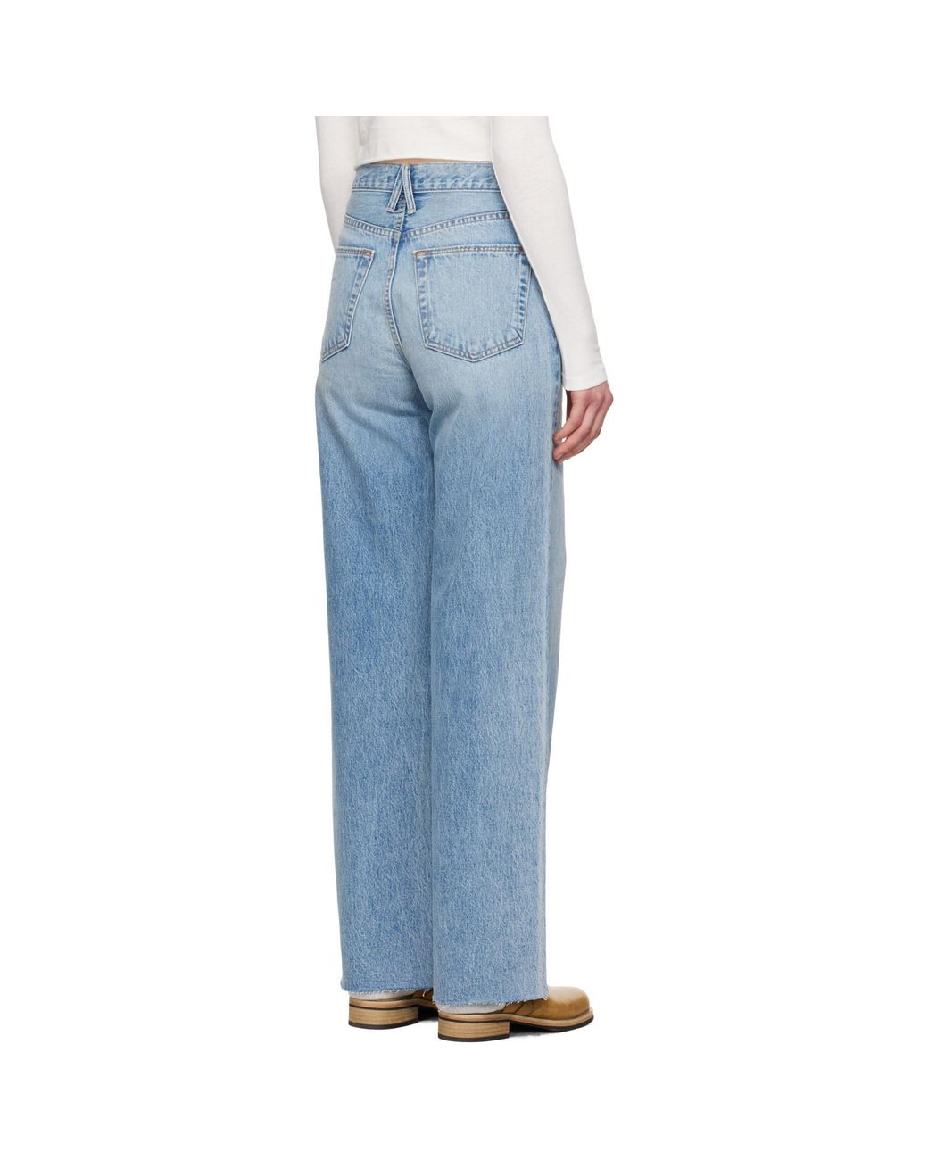 SLVRLAKE Denim Blue Grace Jeans