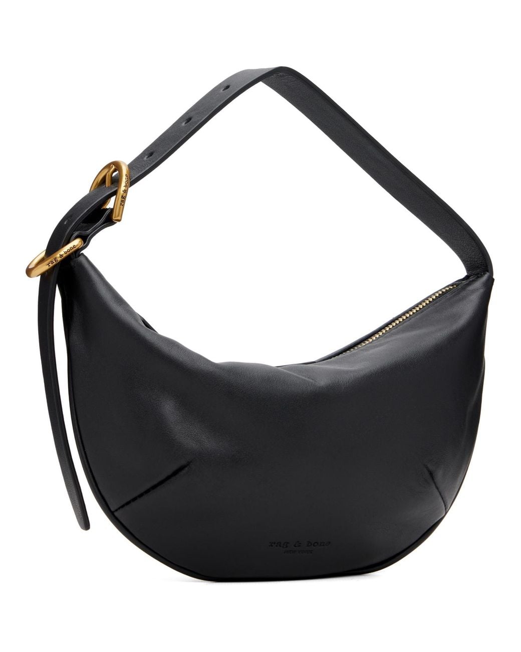 Rag & Bone Black Mercer Small Leather Bag
