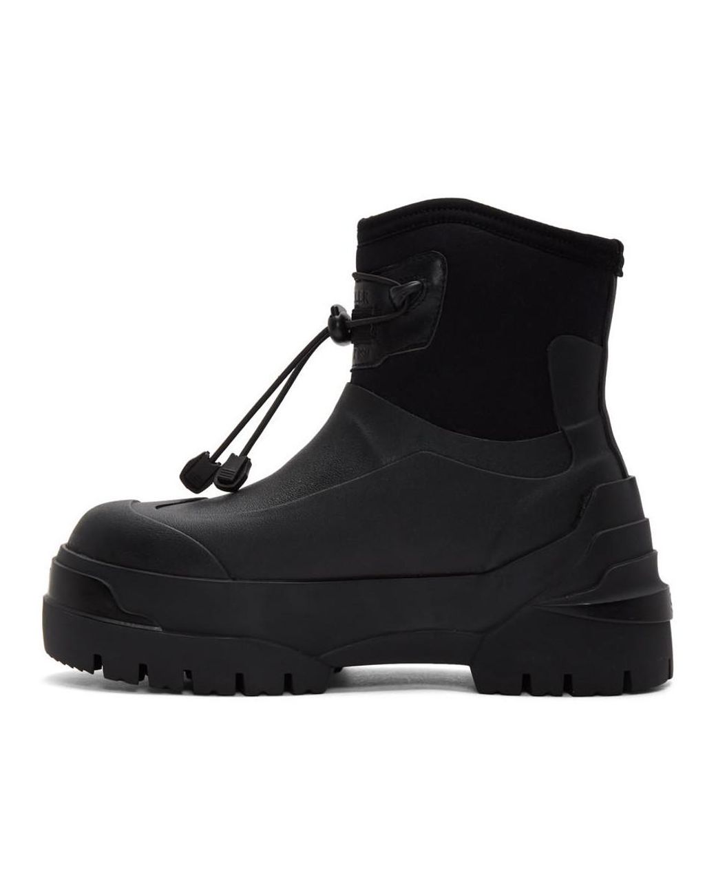 サンダル MONCLER GENIUS X 6 MONCLER 1017 ALYX 9SM Trailgrip Apres Mu Moncler Genius: 6 Moncler 1017 Alyx 9SM Black Trailgrip