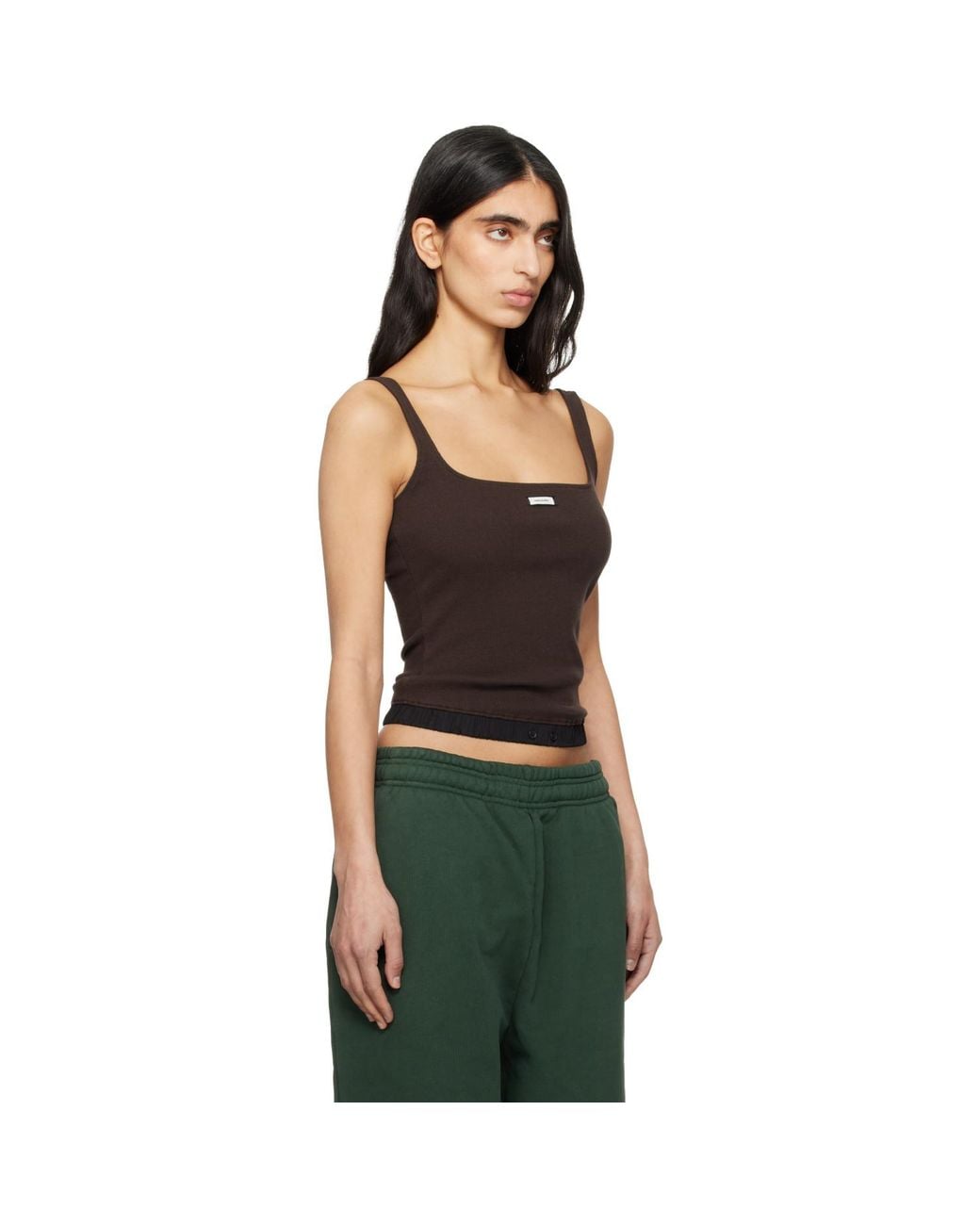 Entire studios Black Lounge Tank Top