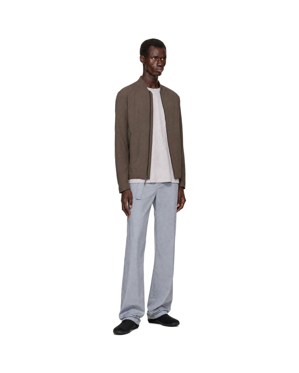 Veilance Brown Diode Insulated Bomber Jacket for men