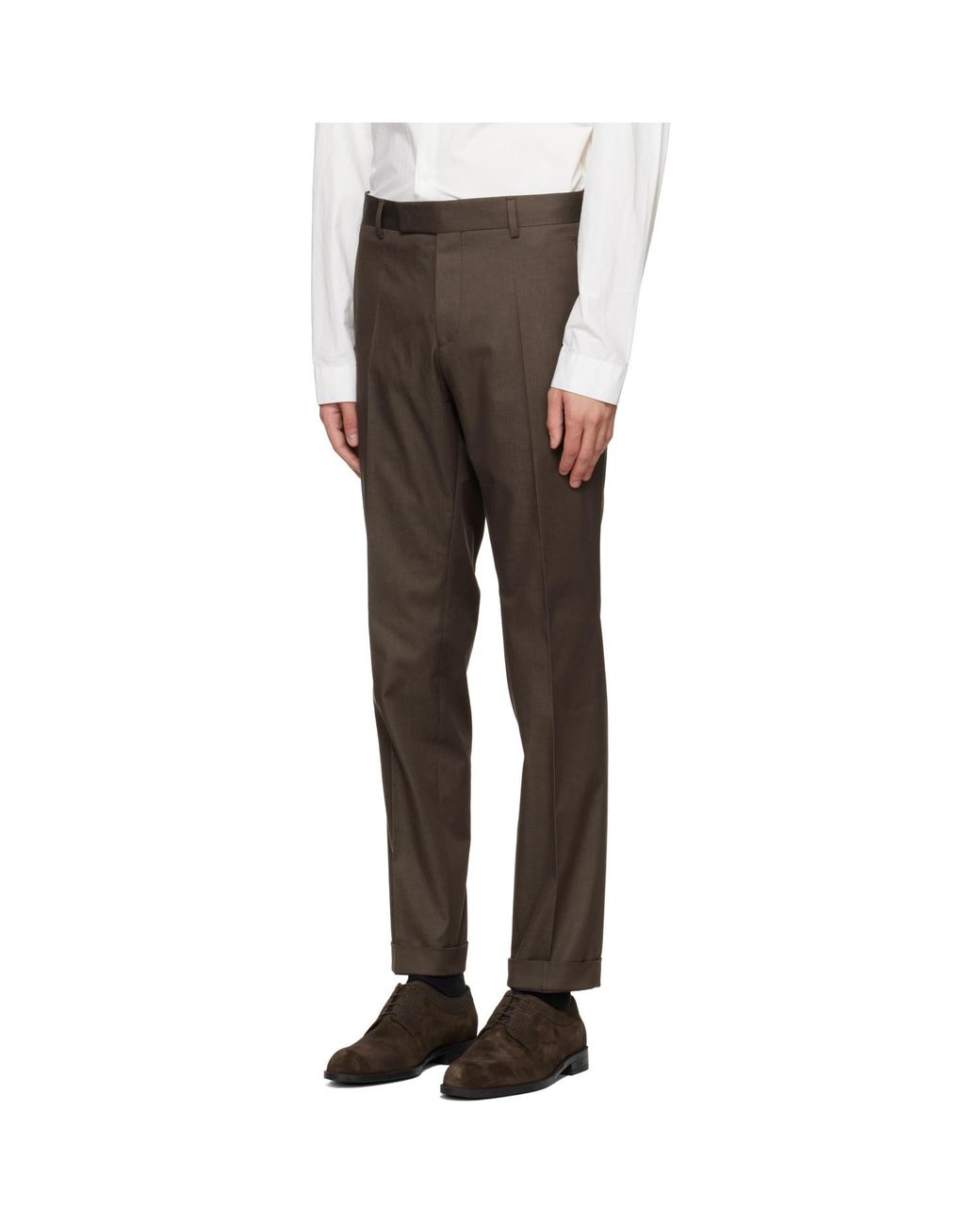 Boss Black Two-Piece Slim-Fit Stretch Cotton Suit for men