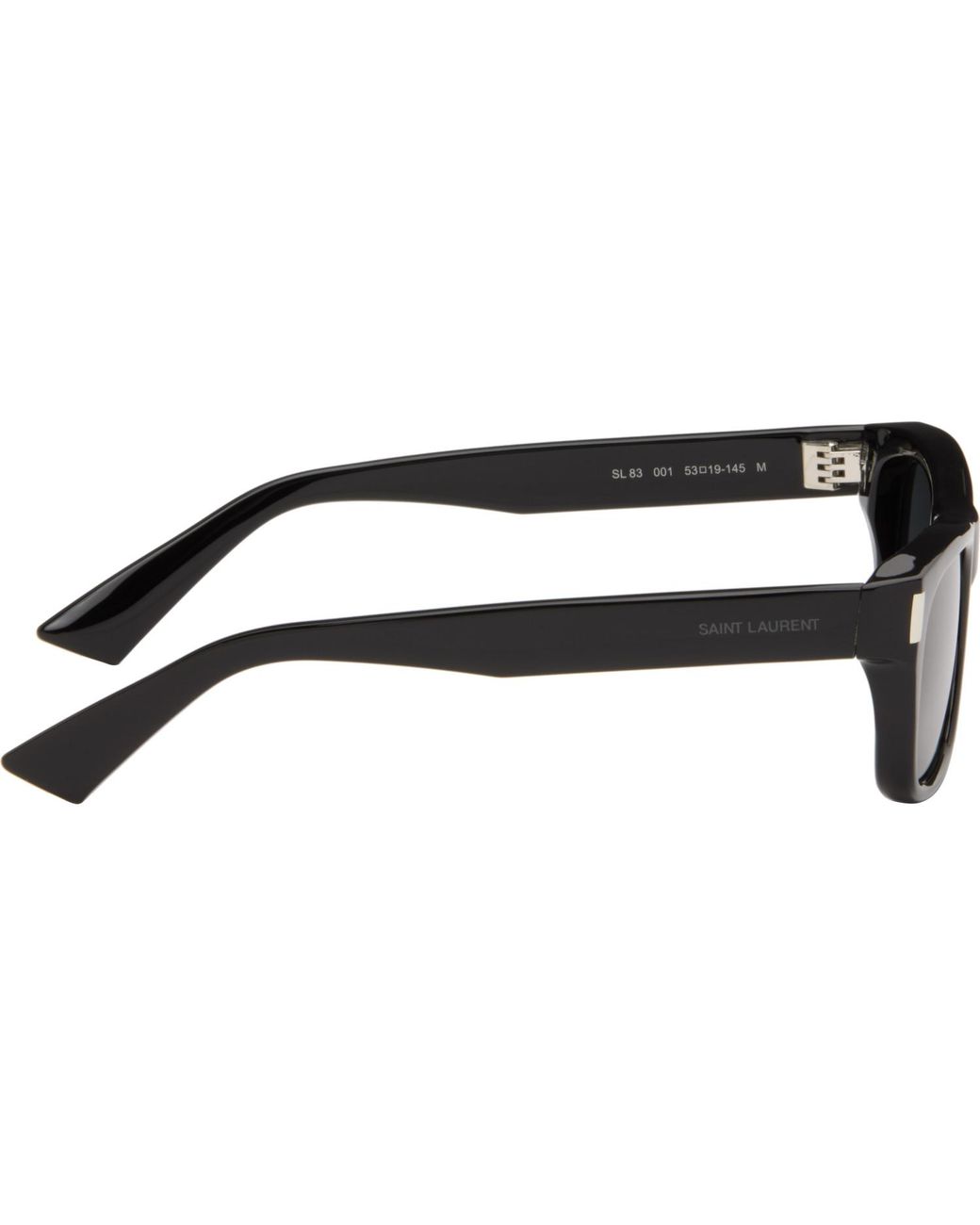 Saint Laurent Black Sl 83 Sunglasses for men