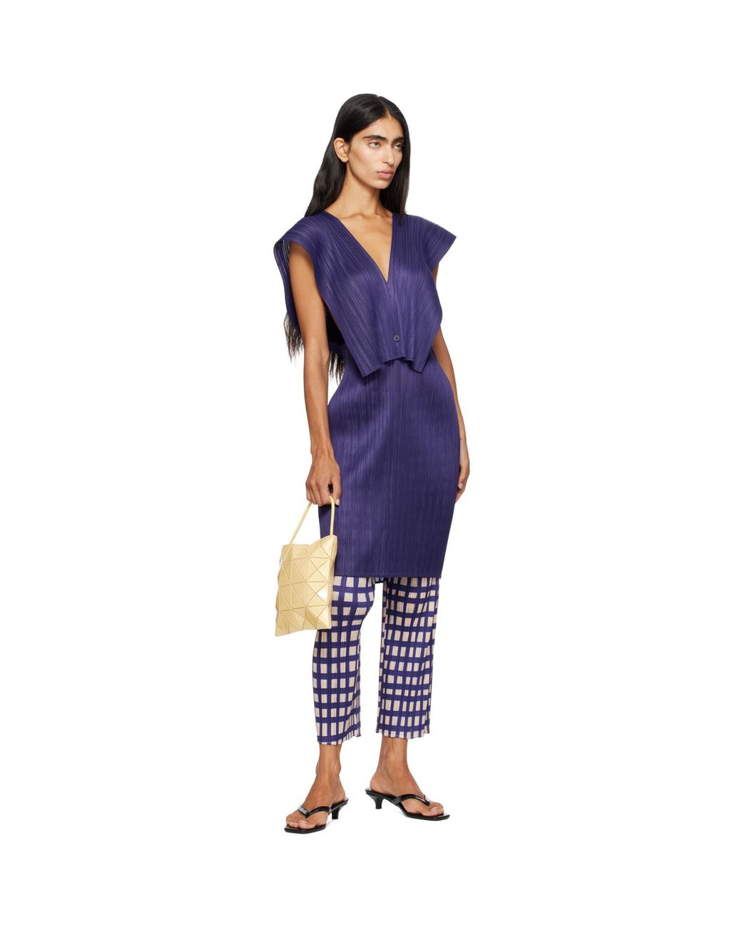 Issey Miyake Metallic Lucent One-Tone Bag
