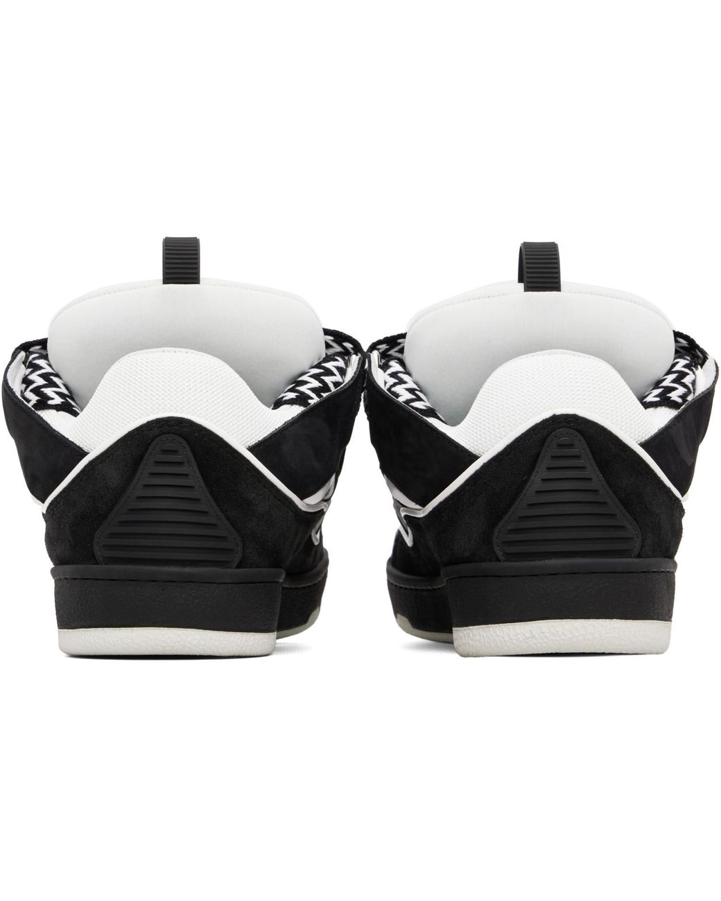 Lanvin Black Curb Sneakers for men