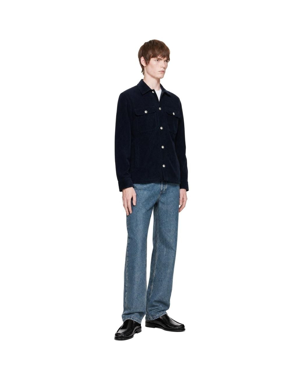 A.P.C. Black Alex Jacket for men