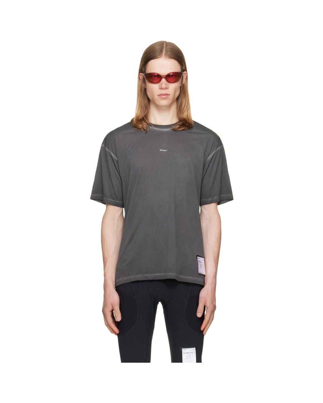 Satisfy Gray Auralite T-Shirt for men