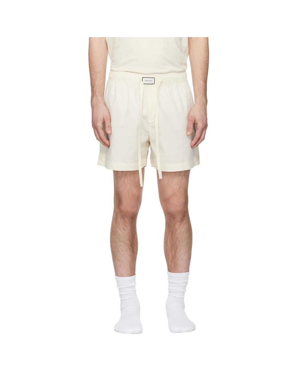 Entire studios Natural Off- Pajama Shorts for men