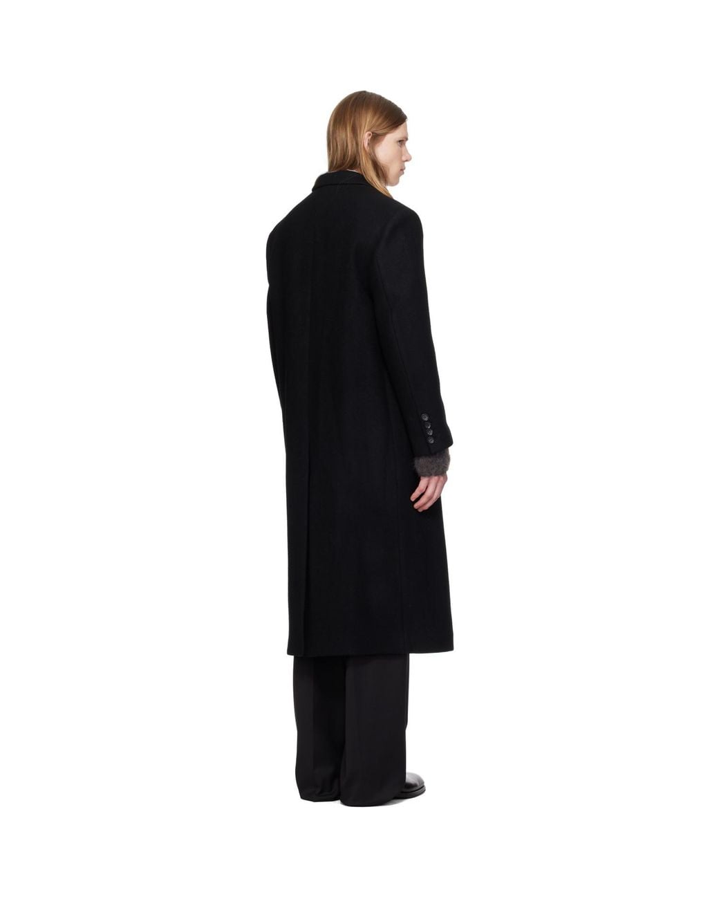 MMIC Black Hector Double Coat for men