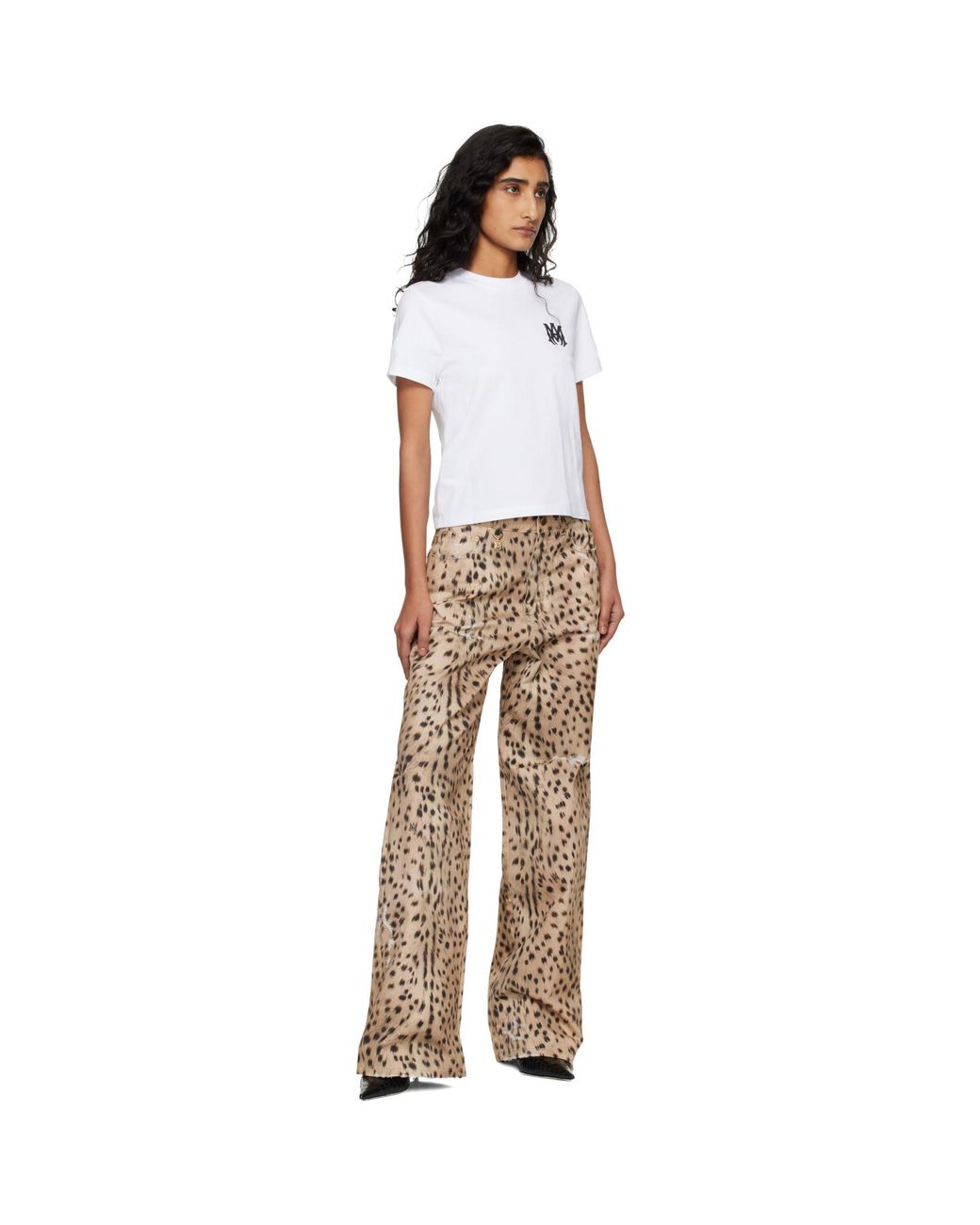 Amiri White Ma Core Logo T-Shirt