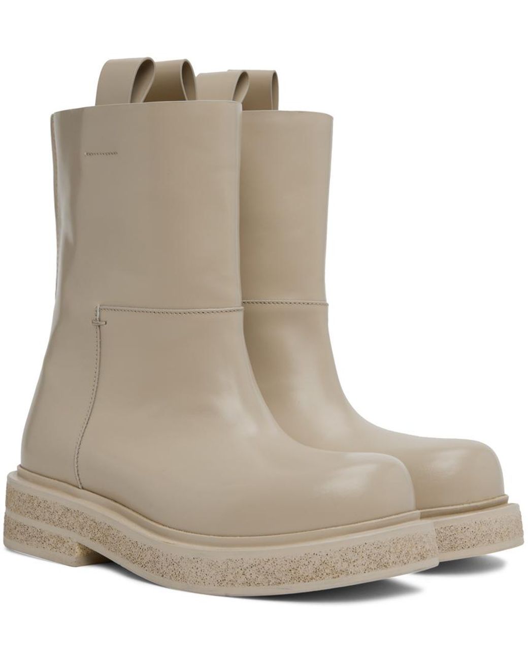 Bottes Lilibeth Beiges Exclusives À Ssense Quira en coloris Natural