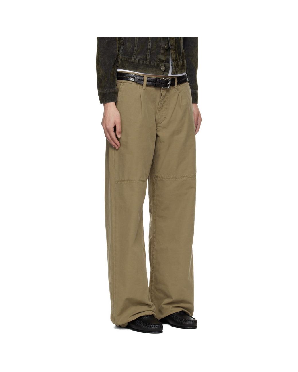 Jeanerica Multicolor Khaki Mina Trousers