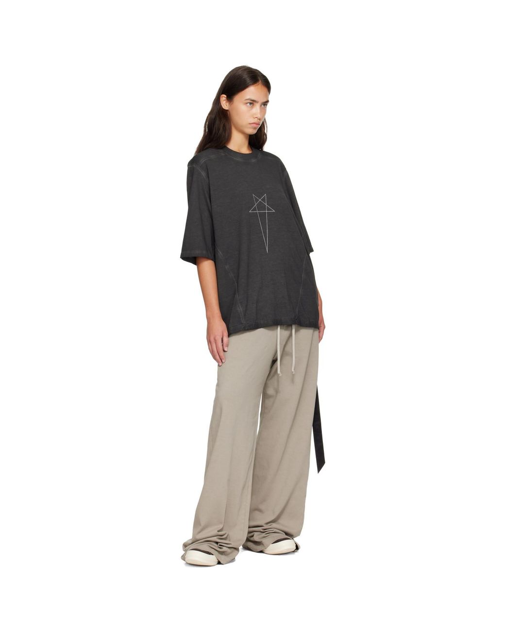 Rick Owens Black Tower Vintage Sneaks Sneakers