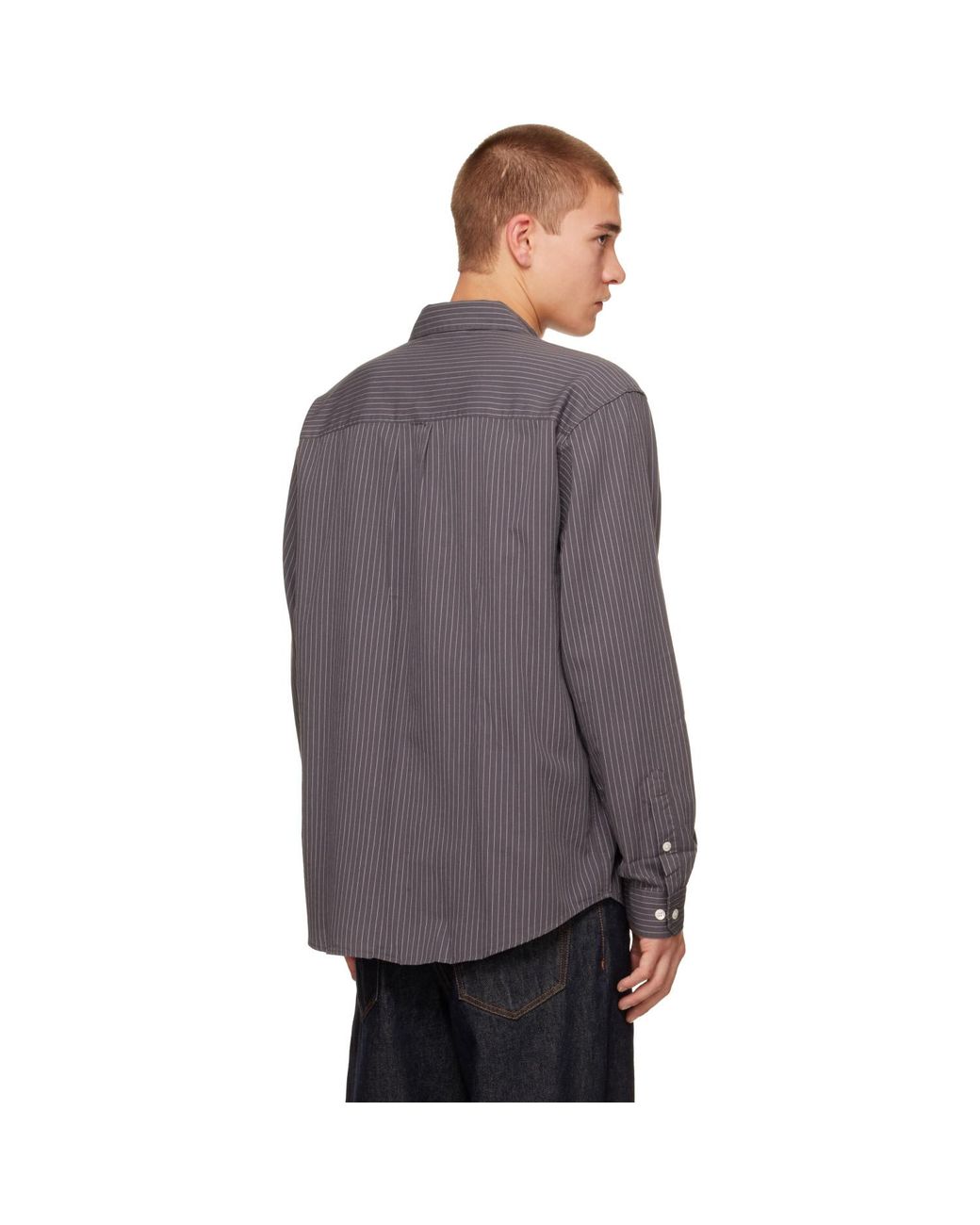mfpen Gray Distant Shirt for men