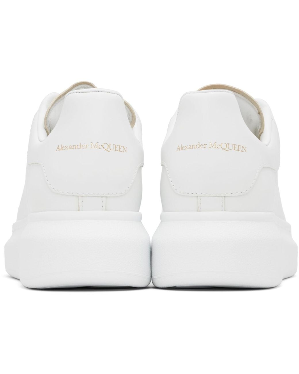 McQueen Black Oversized Sneakers